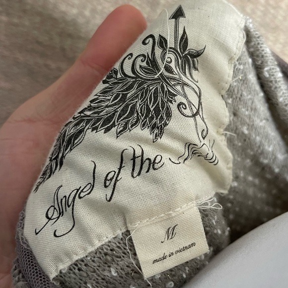 ANTHROPOLOGIE Angel of the North leta pullover knit tunic size M - Picture 6 of 7